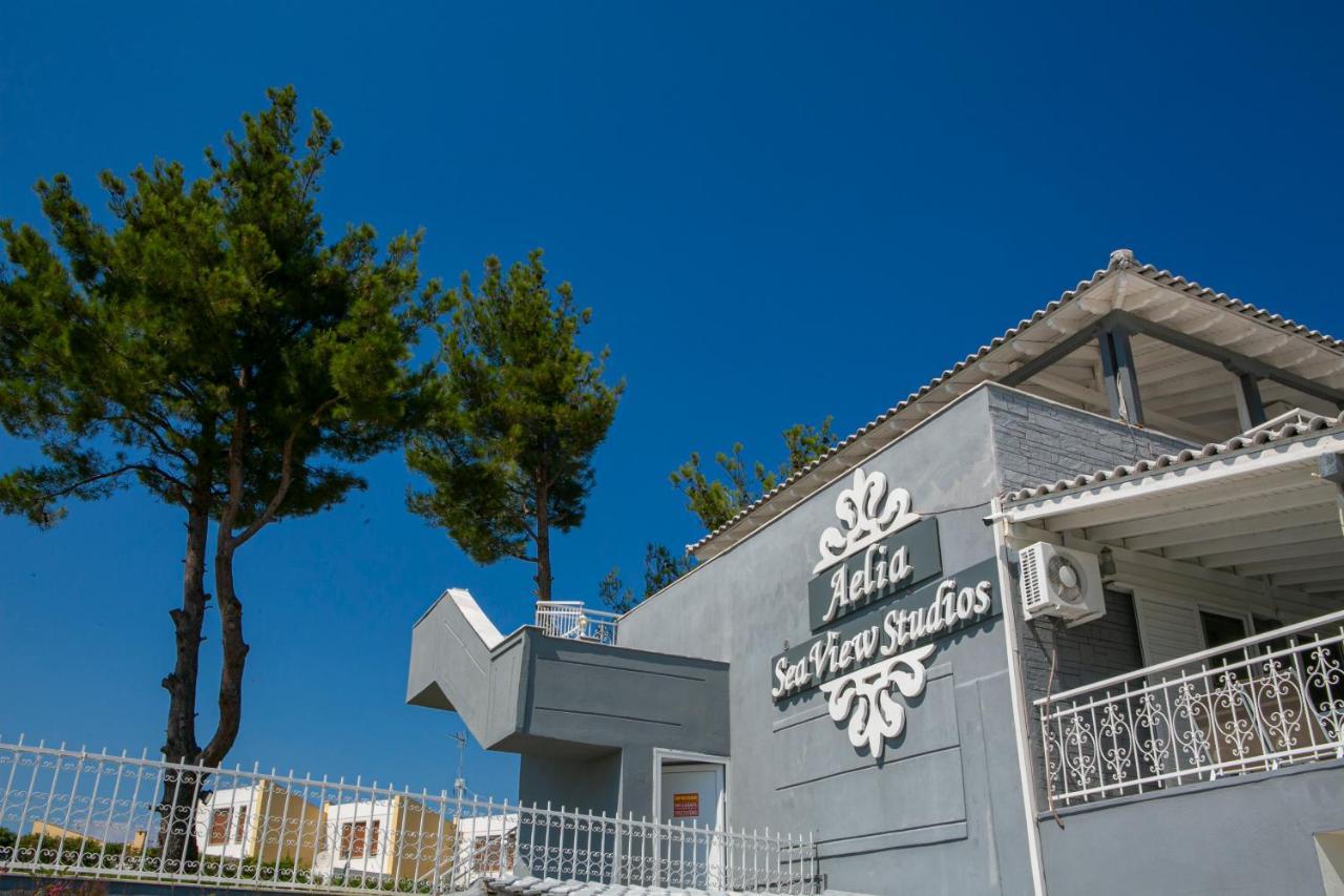 Aelia Sea View Studios Afytos Exterior photo