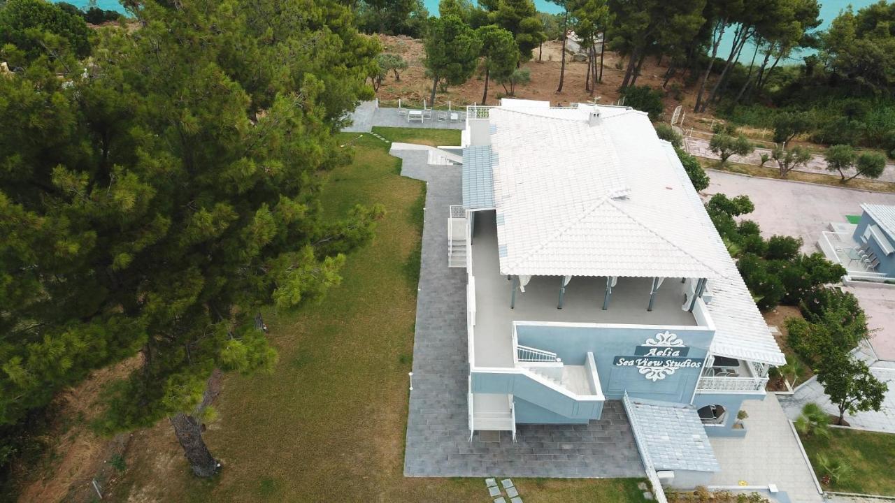 Aelia Sea View Studios Afytos Exterior photo
