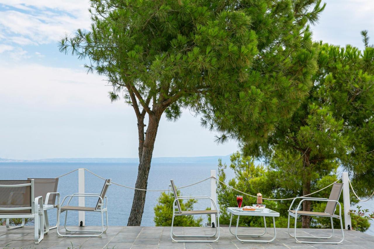 Aelia Sea View Studios Afytos Exterior photo